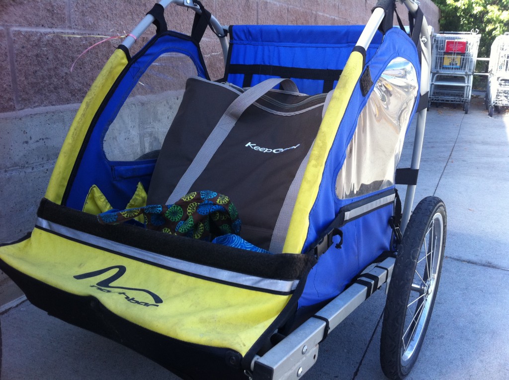 bike trailer for grocery shopping