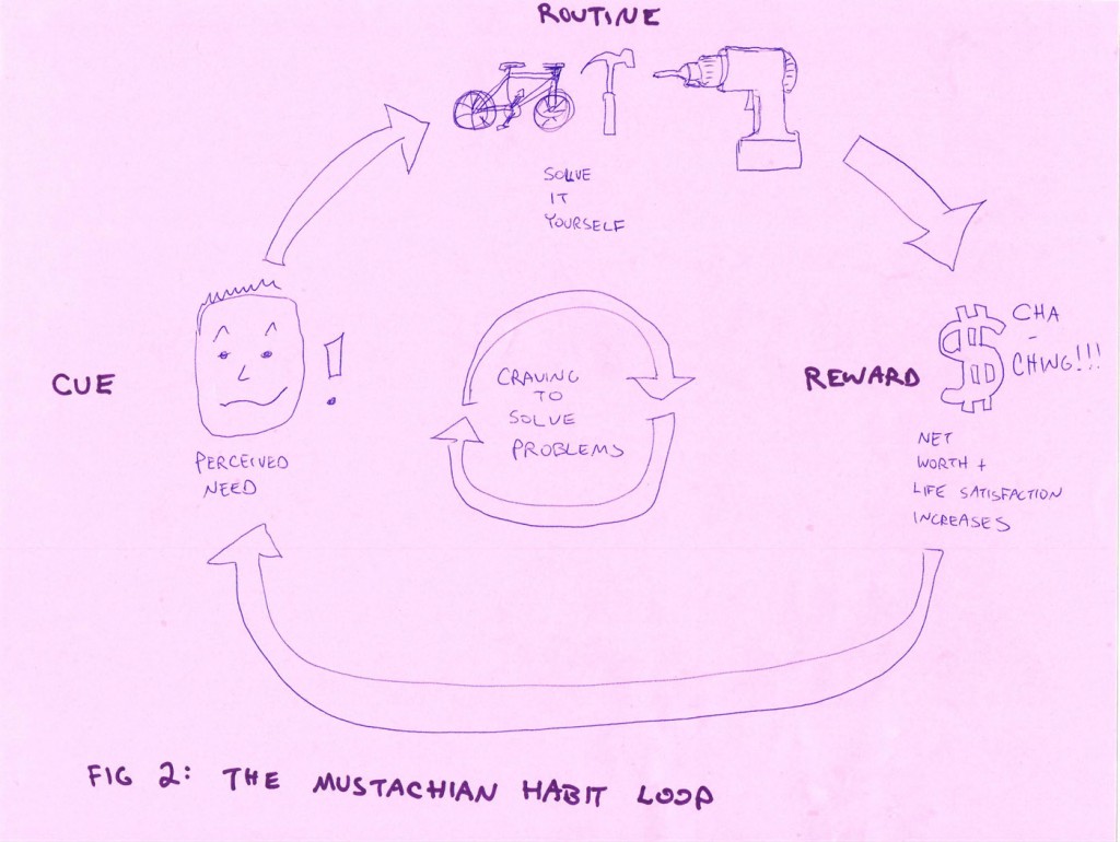 Figure 2: The Mustachian Habit Loop