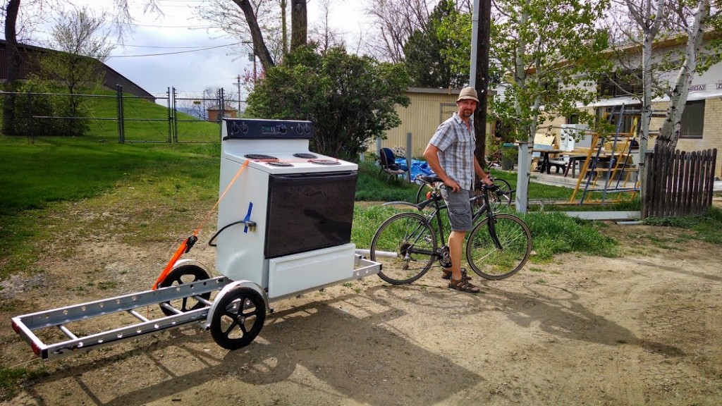 build your own bike trailer